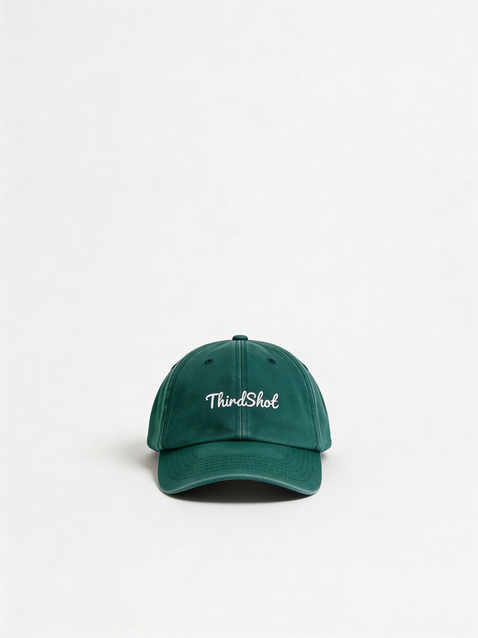 Third Shot Vintage Low Profile Padel Cap — Blue