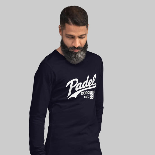 Autograph Originals 1969 Retro Long Sleeve Padel T-Shirt – unisex long sleeve heritage padel tee, back | Corcuera Padel Club