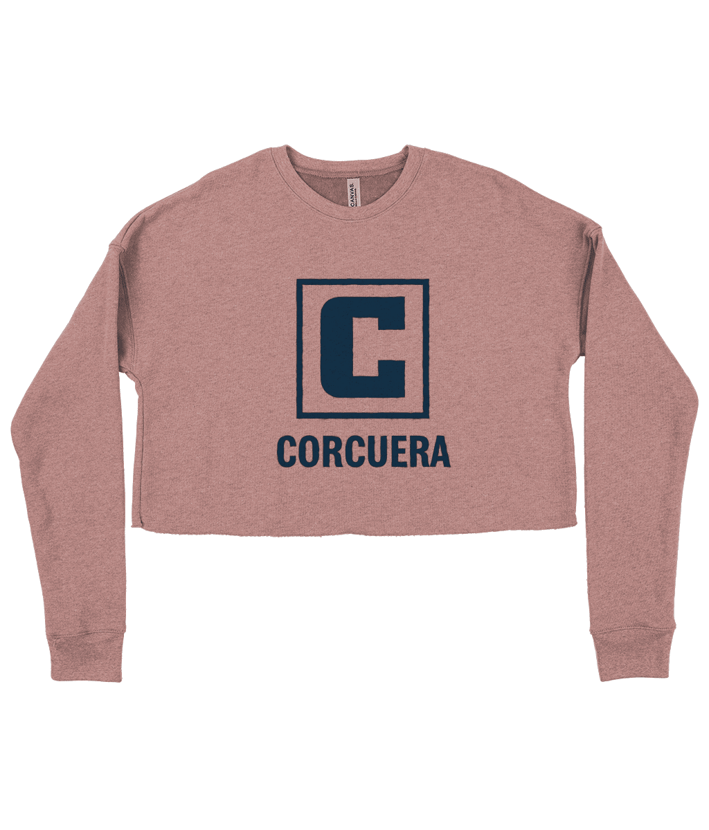 Corcuera Classic C Cropped Padel Sweatshirt — Women's - Corcuera Padel Club