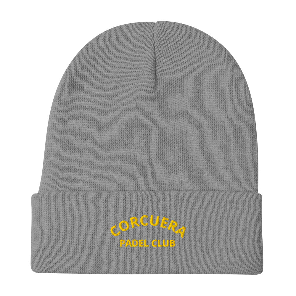 Corcuera Padel Club Embroidered Beanie – padel beanie, lifestyle | Corcuera Padel Club