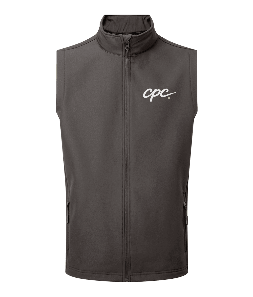 CPC Windchecker Padel Softshell Gilet – unisex padel gilet, detail | Corcuera Padel Club