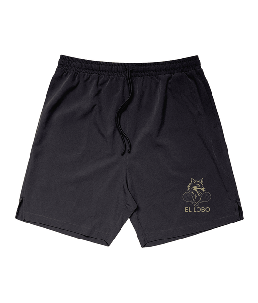 El Lobo Technical Padel Shorts 18" — Men's – men's technical padel shorts, back | Corcuera Padel Club