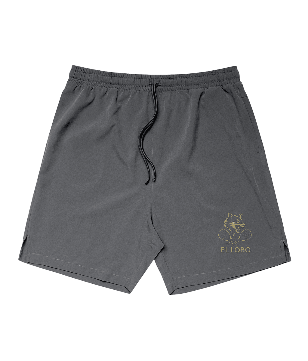 El Lobo Technical Padel Shorts 18" — Men's – men's technical padel shorts, detail | Corcuera Padel Club