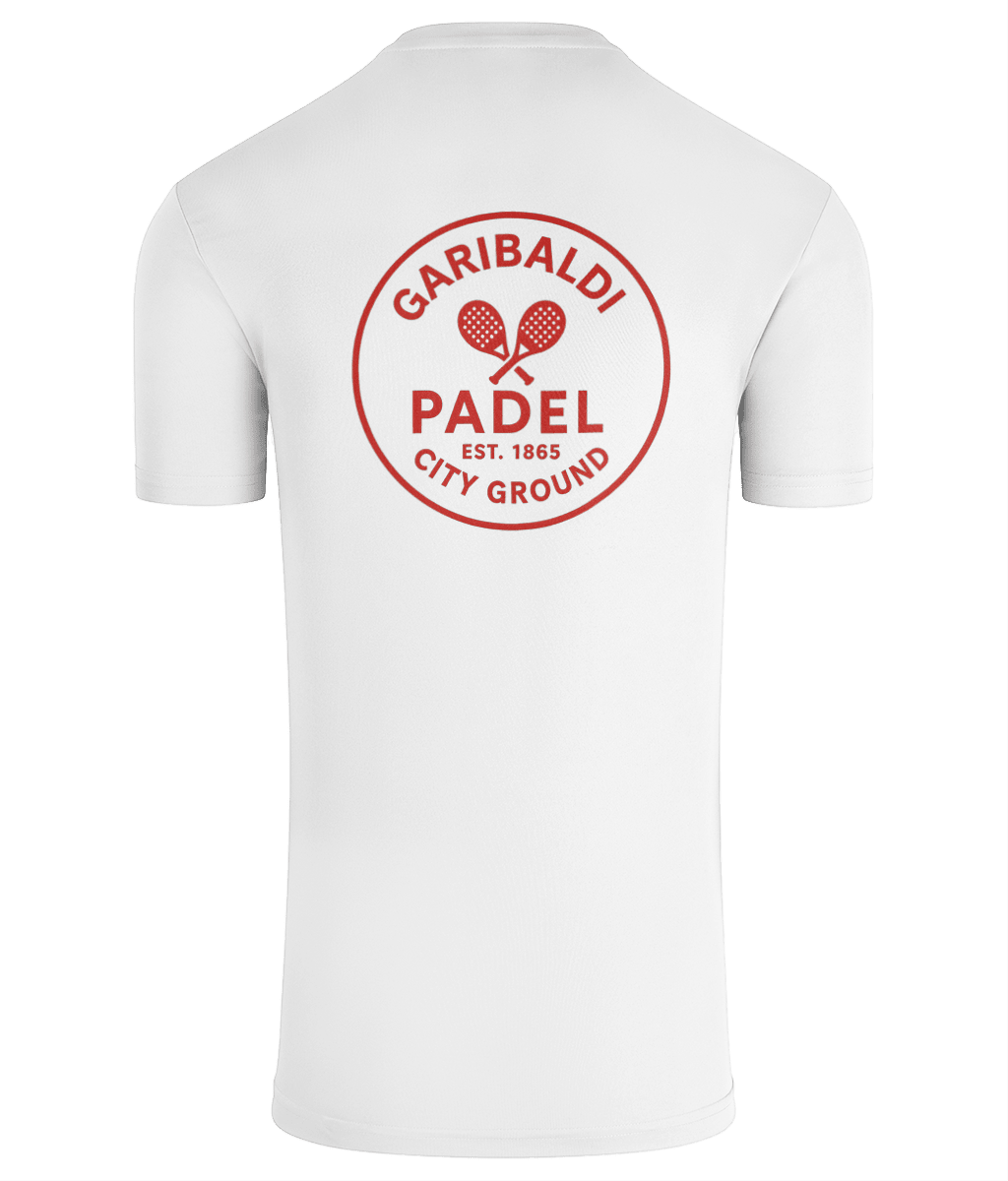 Garibaldi Padel Club Players Performance T-Shirt — Men's - Corcuera Padel Club
