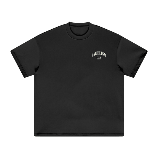 Padelism Club 25 Heavyweight T-Shirt – unisex heavyweight padel tee, back | Corcuera Padel Club