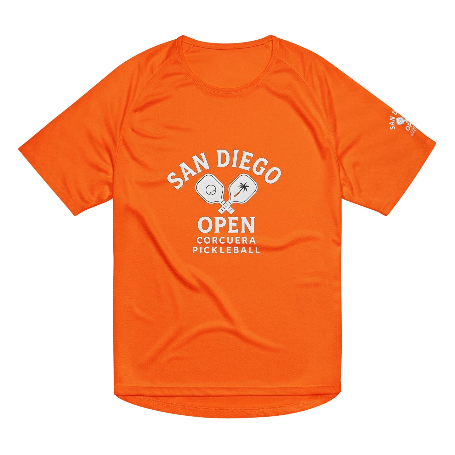 Pickleball San Diego Open Jersey – unisex pickleball jersey, back detail | Corcuera Padel Club