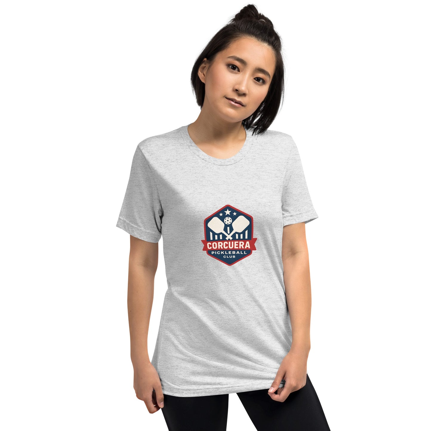 Pickleball USA Team T-Shirt – unisex pickleball tee, flat lay | Corcuera Padel Club