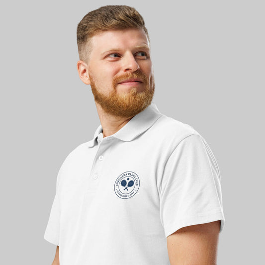 Premium Club Crest pique polo shirt - Corcuera Padel Club