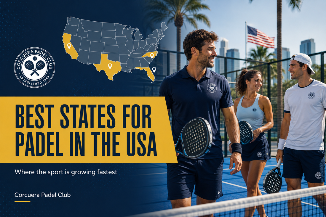 Best states for padel in the USA — where the sport is growing fastest
