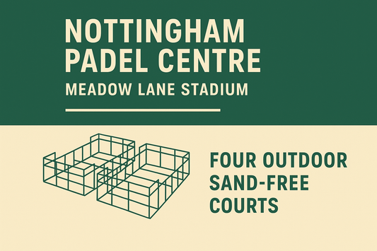 Nottingham Padel Centre – Courts, Coaching & Corcuera Offers