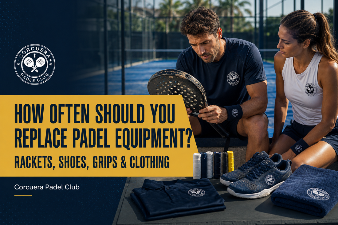 How Often Should You Replace Padel Equipment? (Rackets, Shoes, Grips & Clothing)
