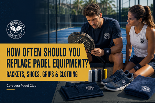 How Often Should You Replace Padel Equipment? (Rackets, Shoes, Grips & Clothing)