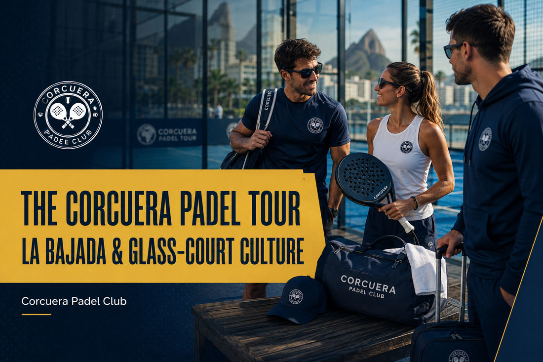 Corcuera Padel Tour collection — La Bajada padel apparel