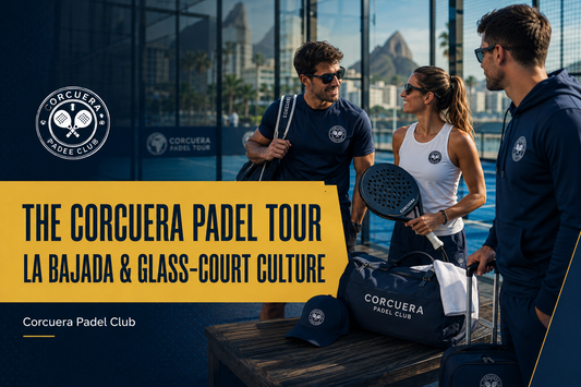Corcuera Padel Tour collection — La Bajada padel apparel