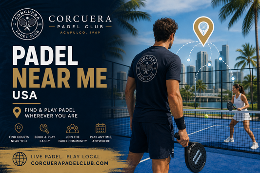 Finding padel courts near you in the USA