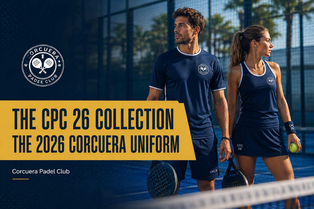 CPC 26 Collection — the 2026 Corcuera padel uniform