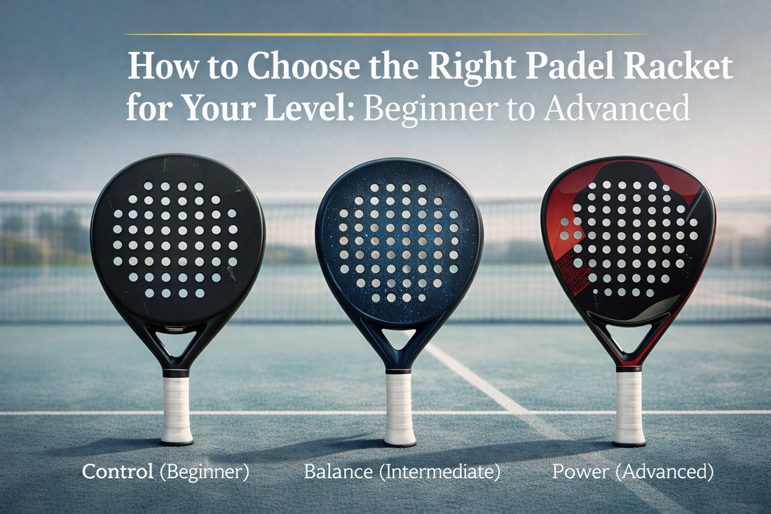 How to Choose the Right Padel Racket for Your Level (Beginner to Advanced)