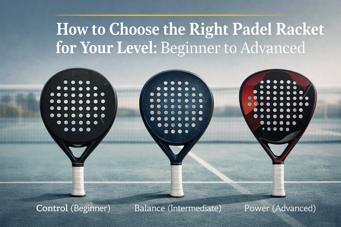How to Choose the Right Padel Racket for Your Level (Beginner to Advanced) - Corcuera Padel Club
