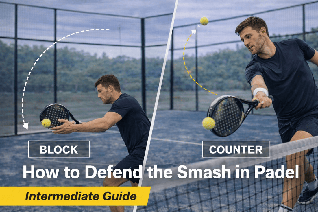 How to Defend the Smash in Padel: Blocks, Resets (Intermediate) - Corcuera Padel Club