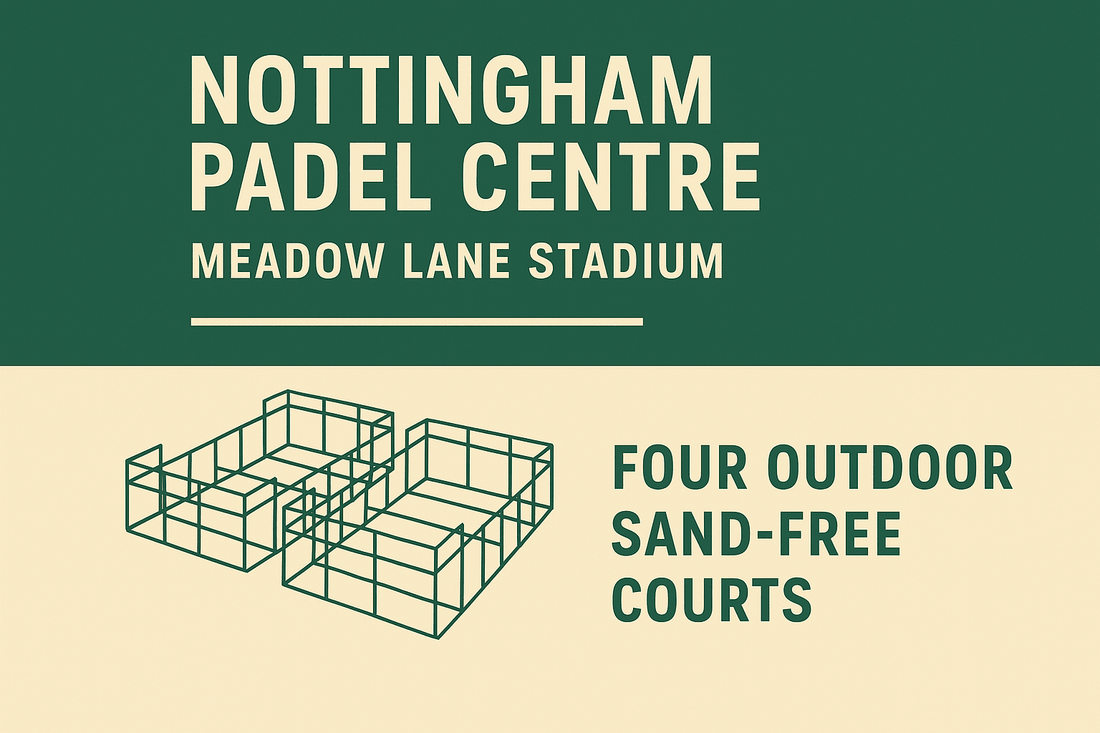 Nottingham Padel Centre – Courts, Coaching & Corcuera Offers - Corcuera Padel Club