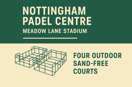 Nottingham Padel Centre – Courts, Coaching & Corcuera Offers - Corcuera Padel Club