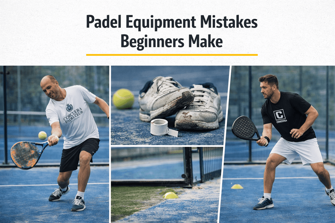 Padel Equipment Mistakes Beginners Make (And How to Avoid Them) - Corcuera Padel Club