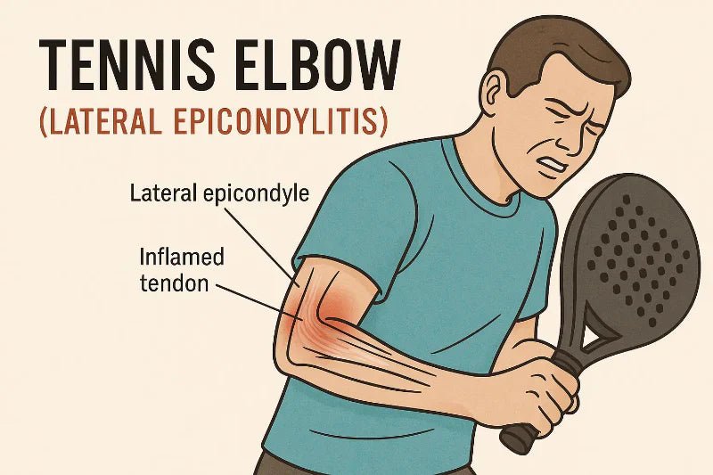 Understanding Tennis Elbow in Padel: Causes, Symptoms & How to Recover - Corcuera Padel Club