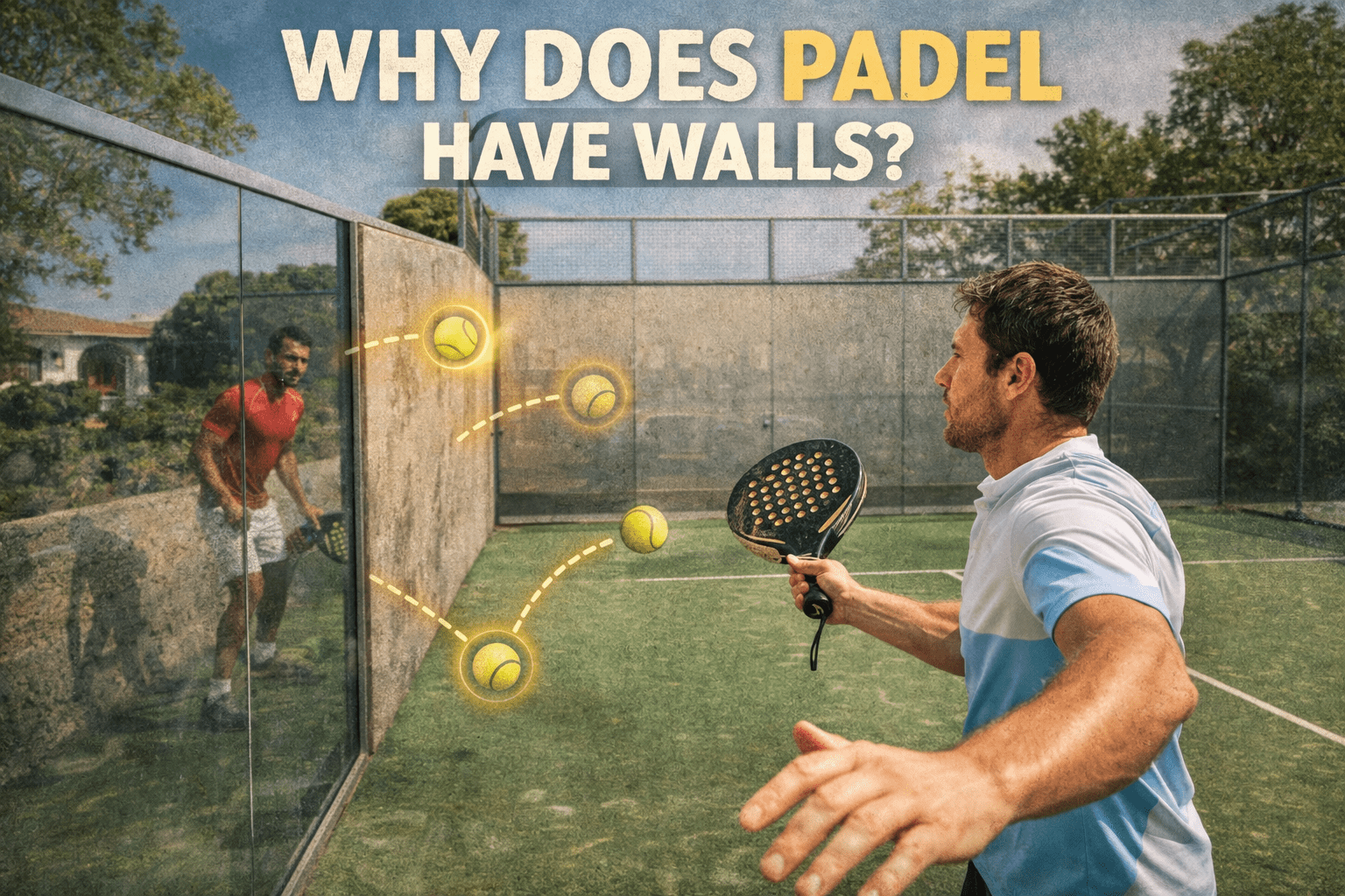 Why Does Padel Have Walls? Court Design Explained – Corcuera Padel Club