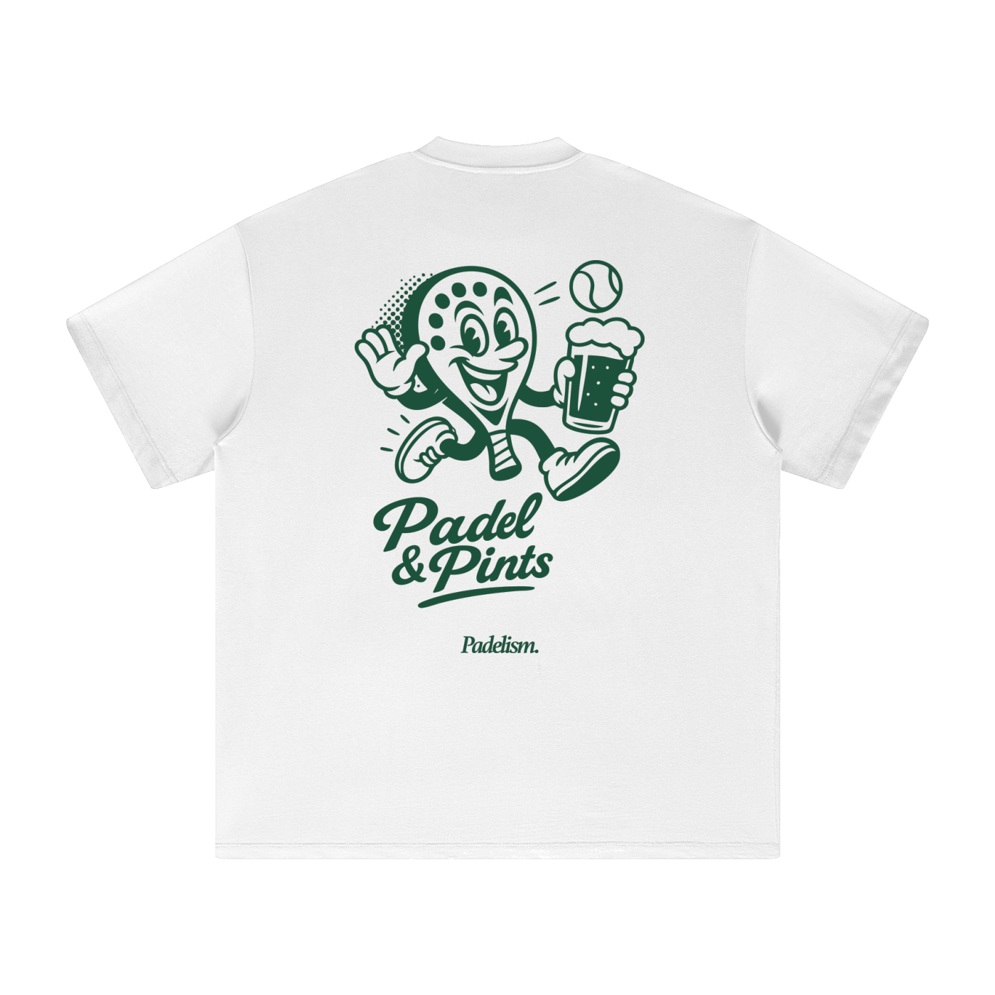 Padel & Pints - Heavyweight T-Shirt
