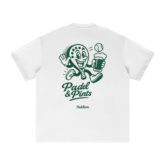 Padel & Pints - Heavyweight T-Shirt