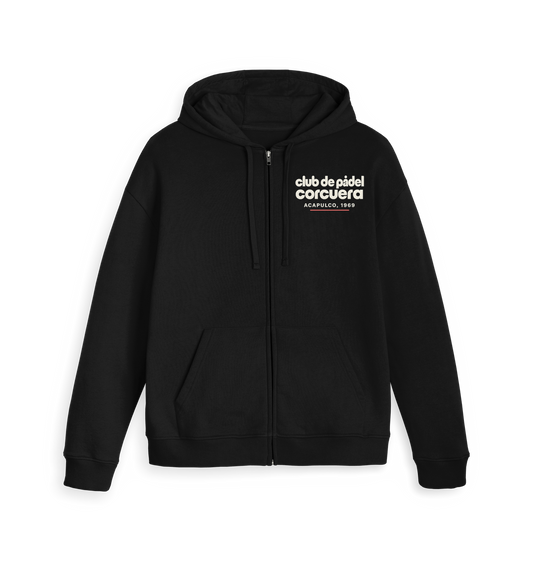 Club de Padel Full-Zip Hoodie by Corcuera Padel Club - product image