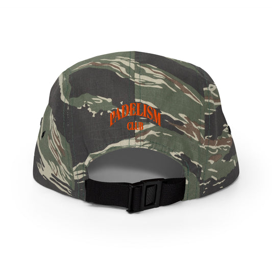 Padelism Friends + Family Padel Camo Five Panel Cap