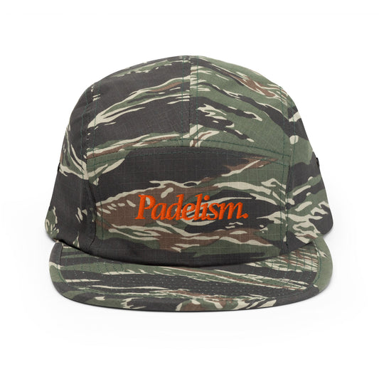 Padelism Friends + Family Padel Camo Five Panel Cap
