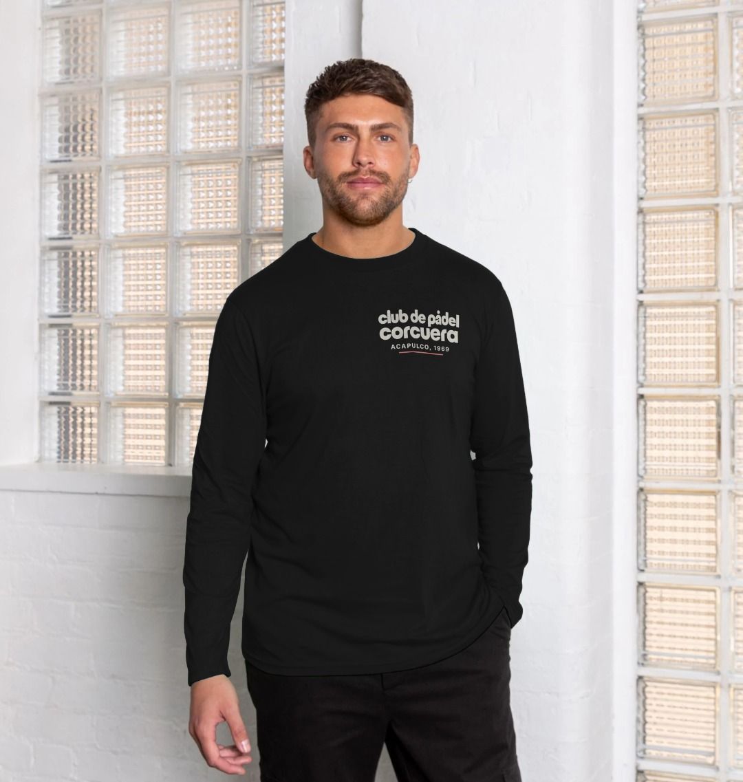 Club de Padel Long-Sleeve T-Shirt: Organic Cotton by Corcuera Padel Club - product image