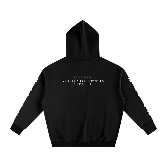 Ravar Arm-Print Heavyweight Hoodie