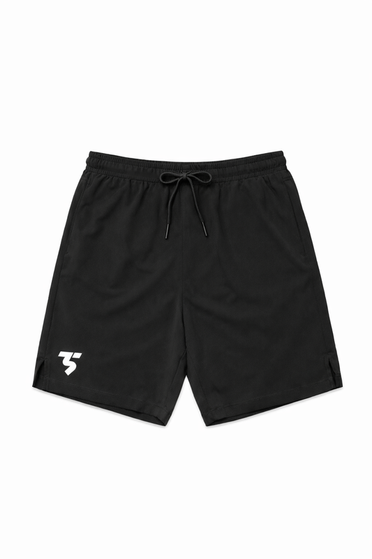 Active Court Shorts - Black / Grey