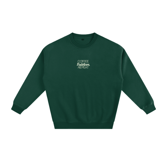 Padelism Coffee Repeat Padel Sweatshirt