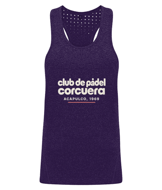 Club de padel laser vest - purple