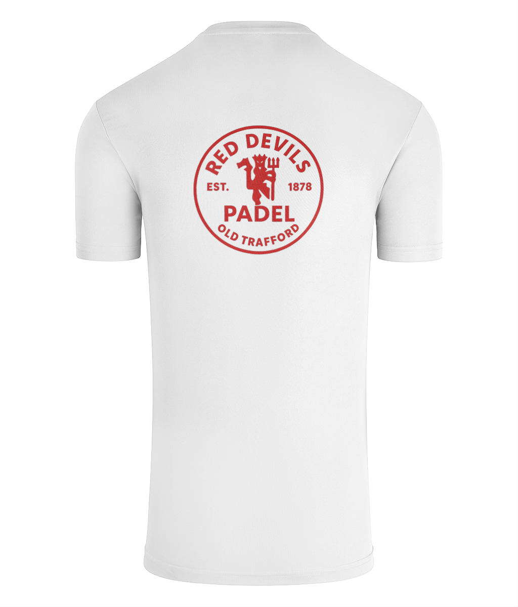 Kids Red Devils padel gift shirt – Old Trafford back