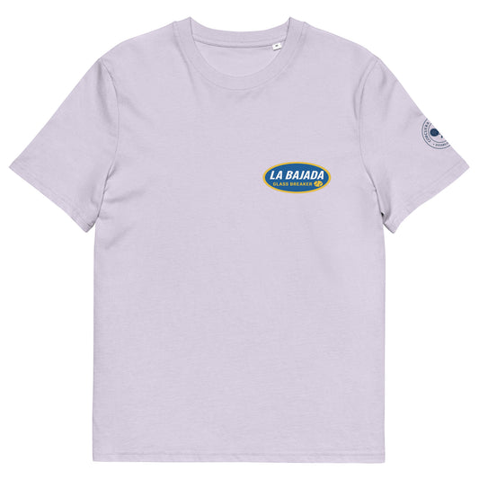 La Bajada Organic Cotton T-Shirt – Lavender – Front View