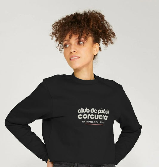 Club de Padel Women's Boxy Sweatshirt: Organic by Corcuera Padel Club - product image