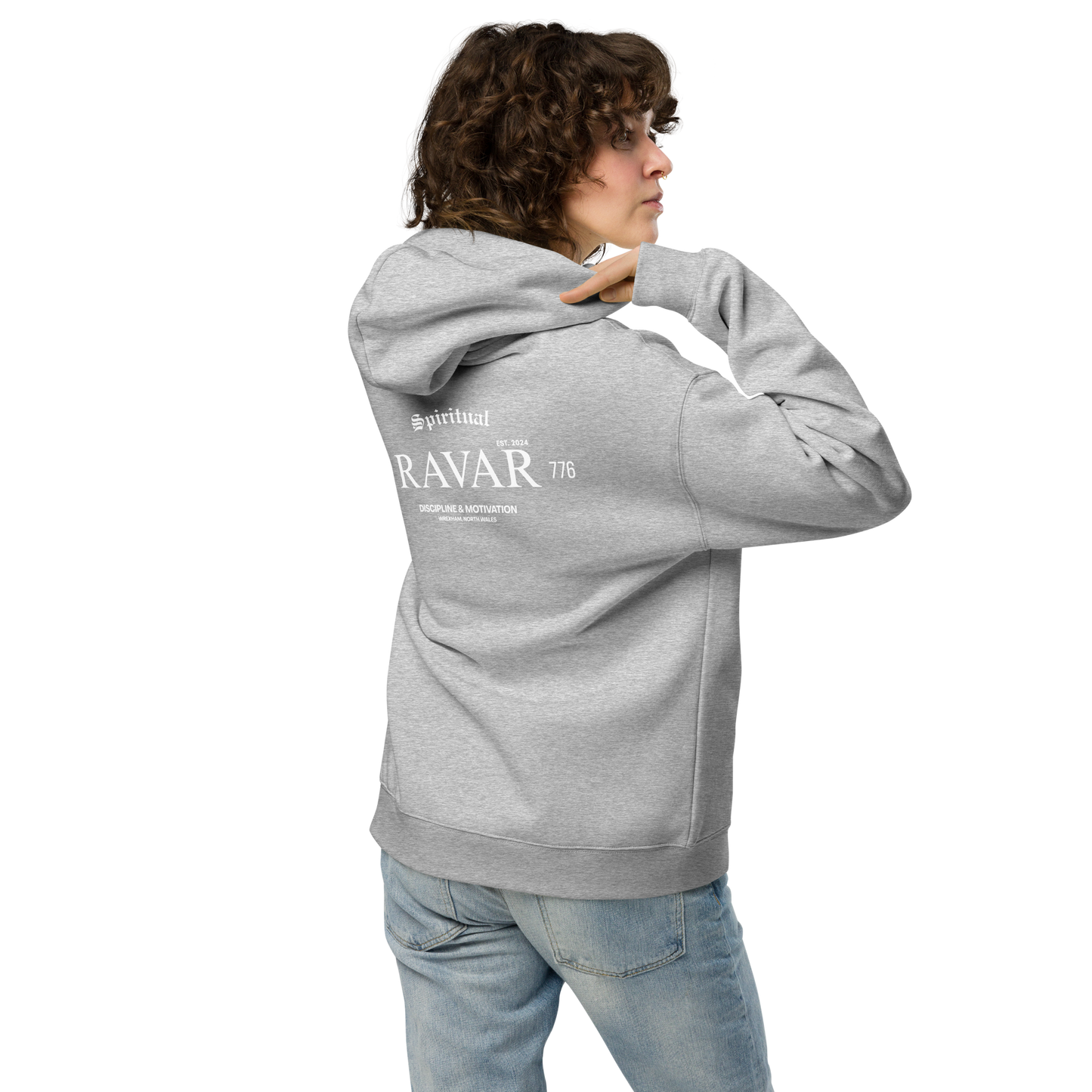 Ravar - Oversized Embroidered 776 Hoodie