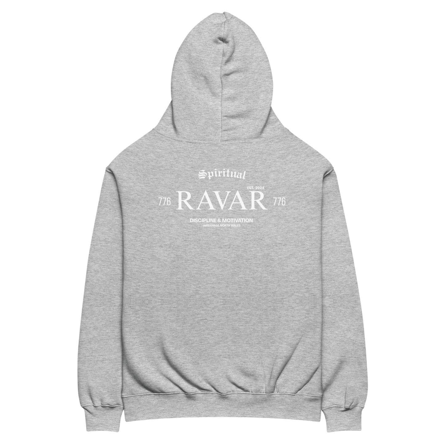 Ravar - Oversized Embroidered 776 Hoodie