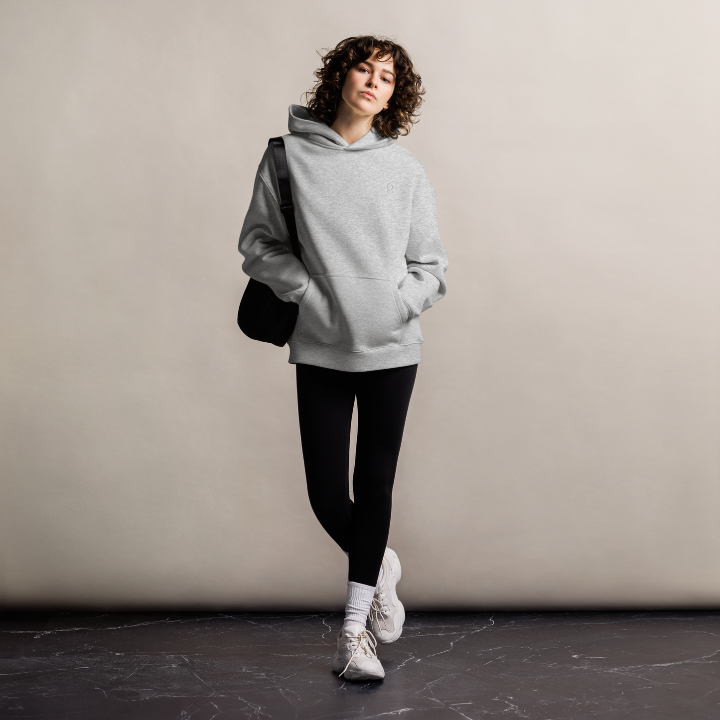 Ravar - Oversized Embroidered 776 Hoodie