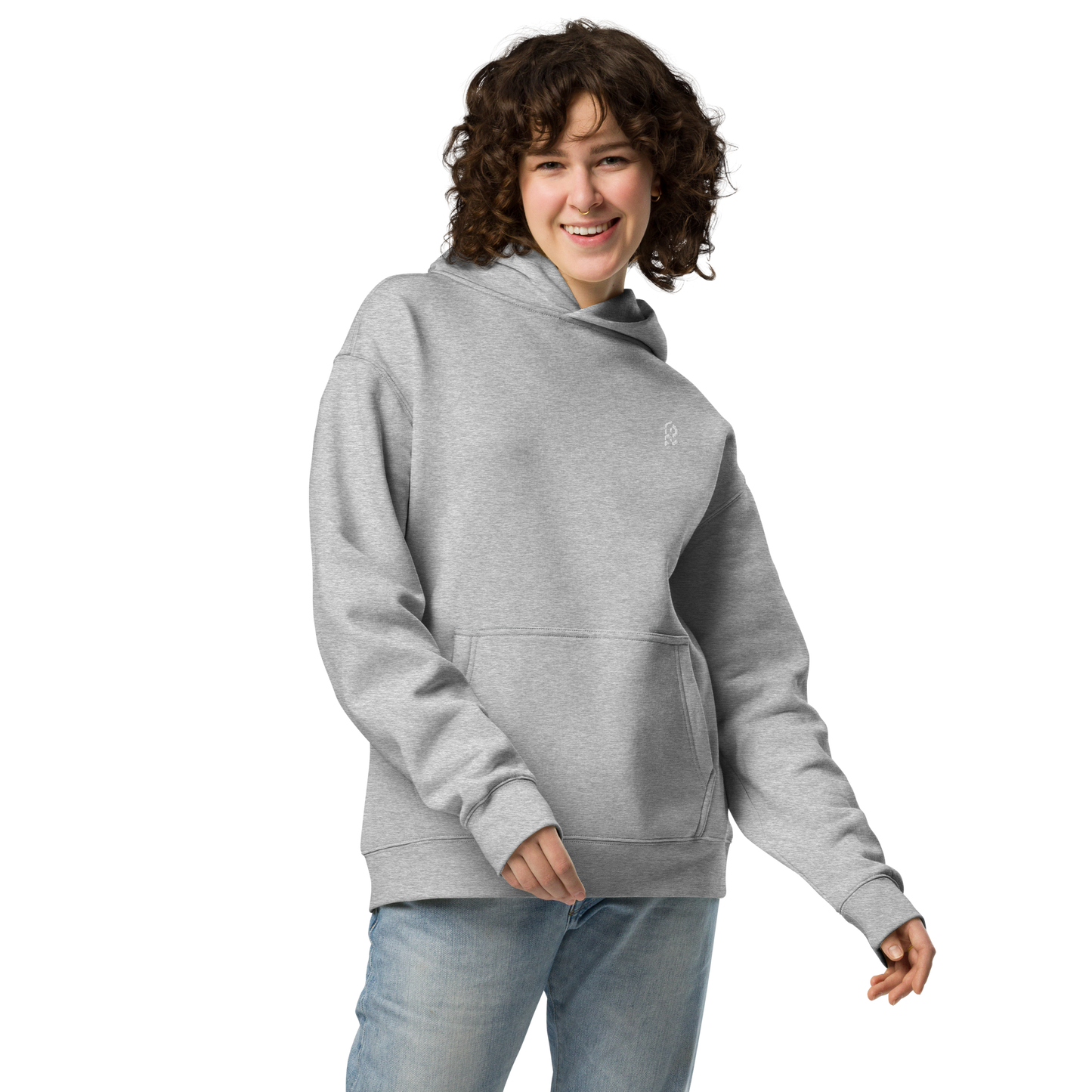 Ravar - Oversized Embroidered 776 Hoodie