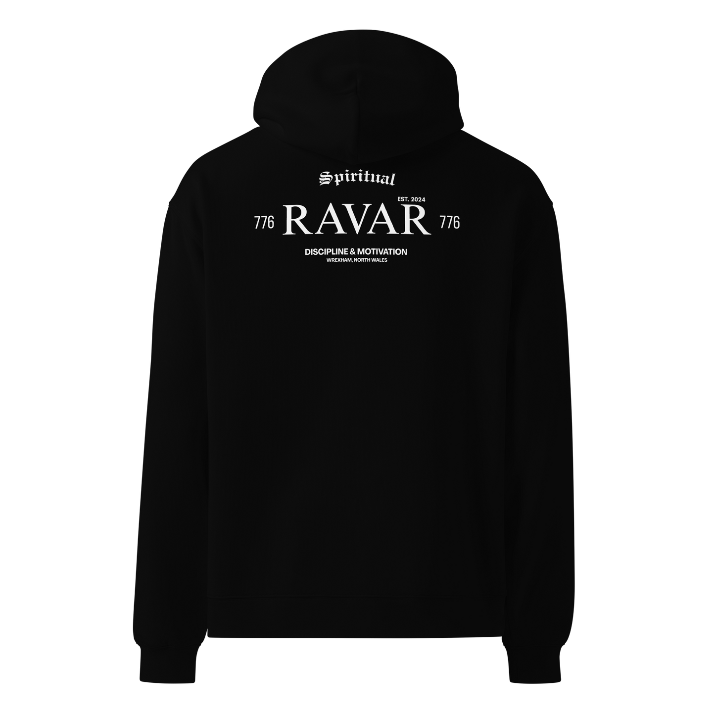 Ravar - Oversized Embroidered 776 Hoodie