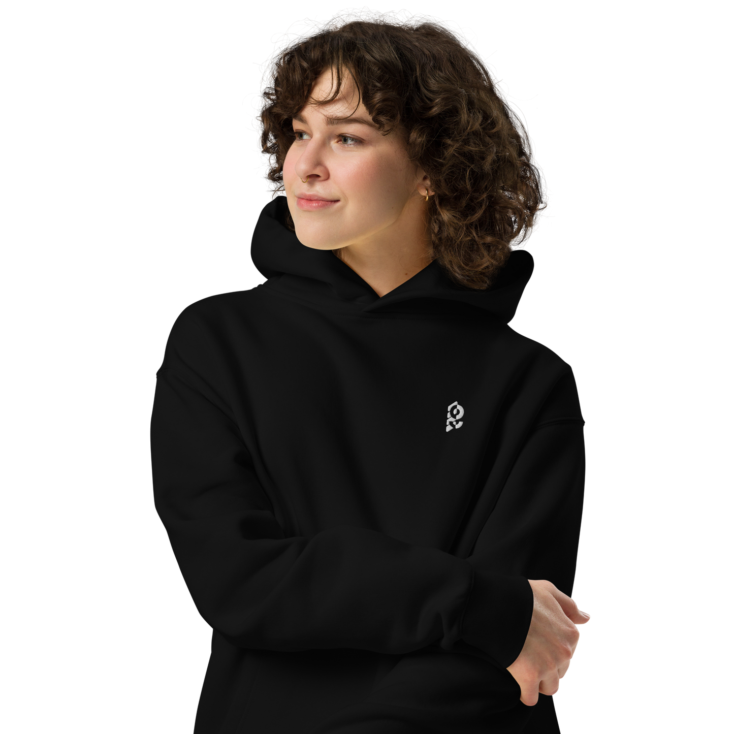 Ravar - Oversized Embroidered 776 Hoodie