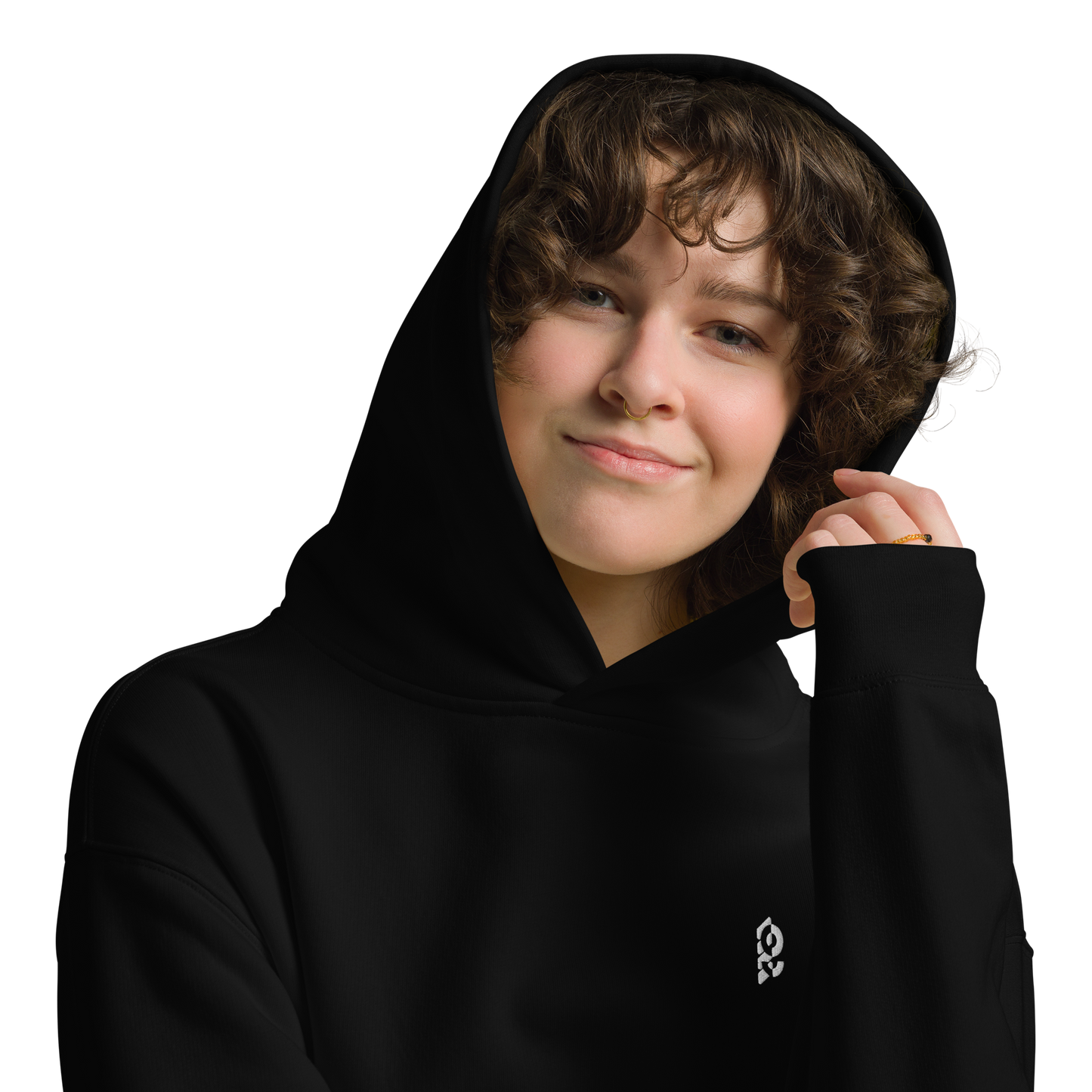Ravar - Oversized Embroidered 776 Hoodie
