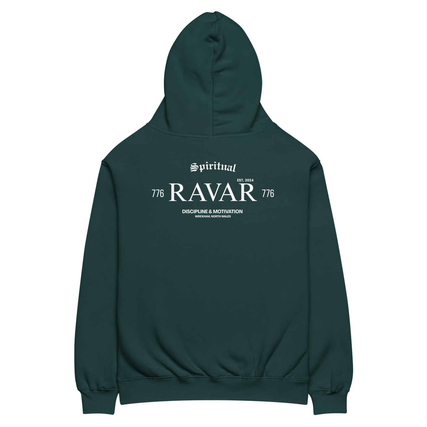Ravar - Oversized Embroidered 776 Hoodie