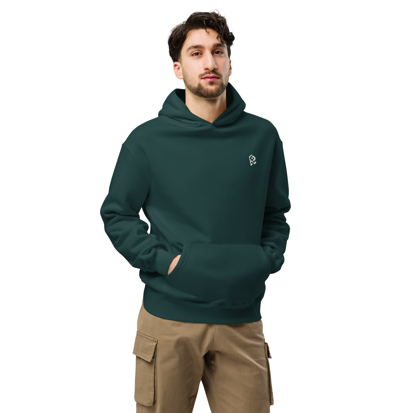 Ravar - Oversized Embroidered 776 Hoodie